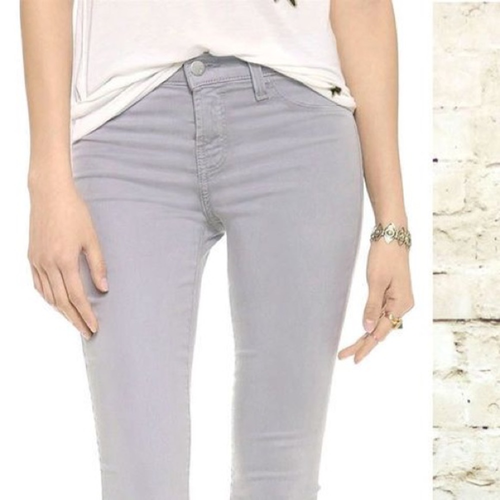 J Brand Luxe Sateen NWT Skinny Jeans - Vapor Gray